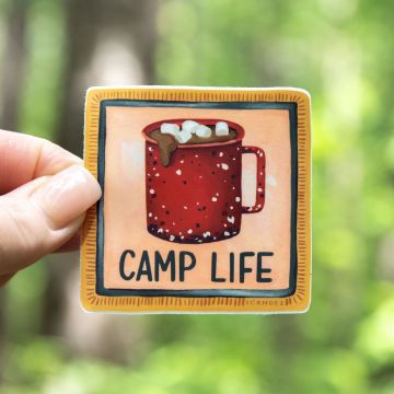 Camp Life Decal Sticker